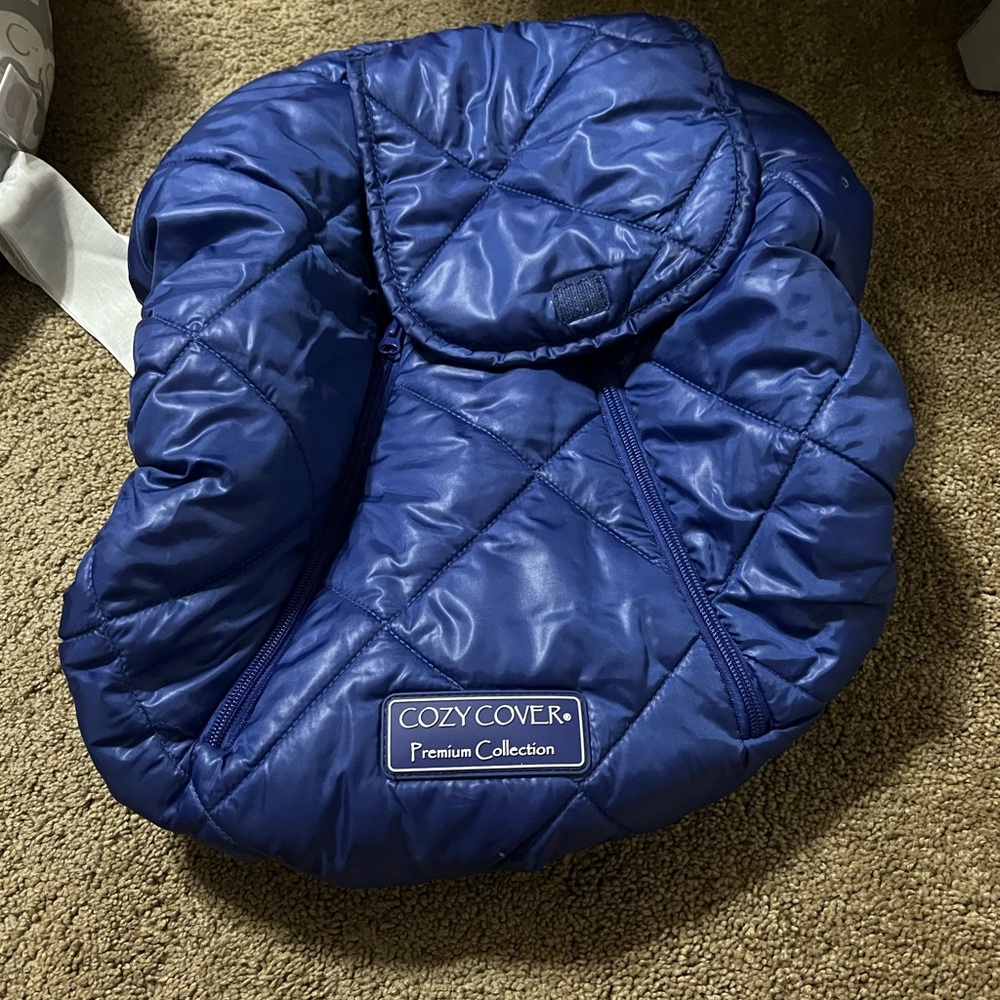 Car seat cover for infant car seat